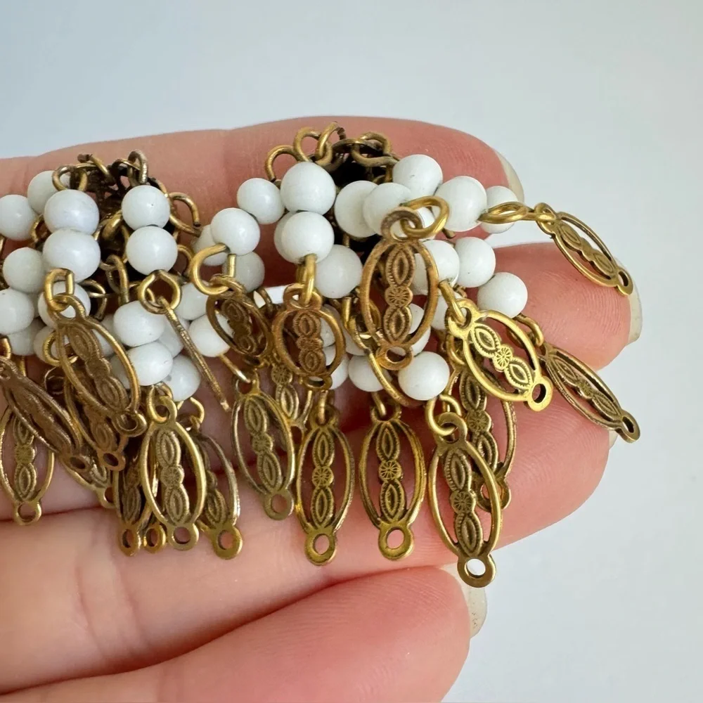 Vintage beaded waterfall
